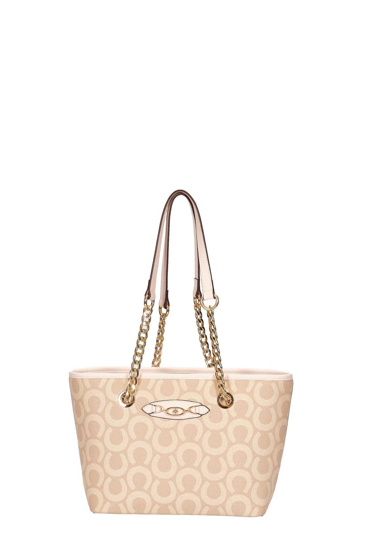 U.S. Polo Assn. Kadın Omuz Çanta Bej Us24193