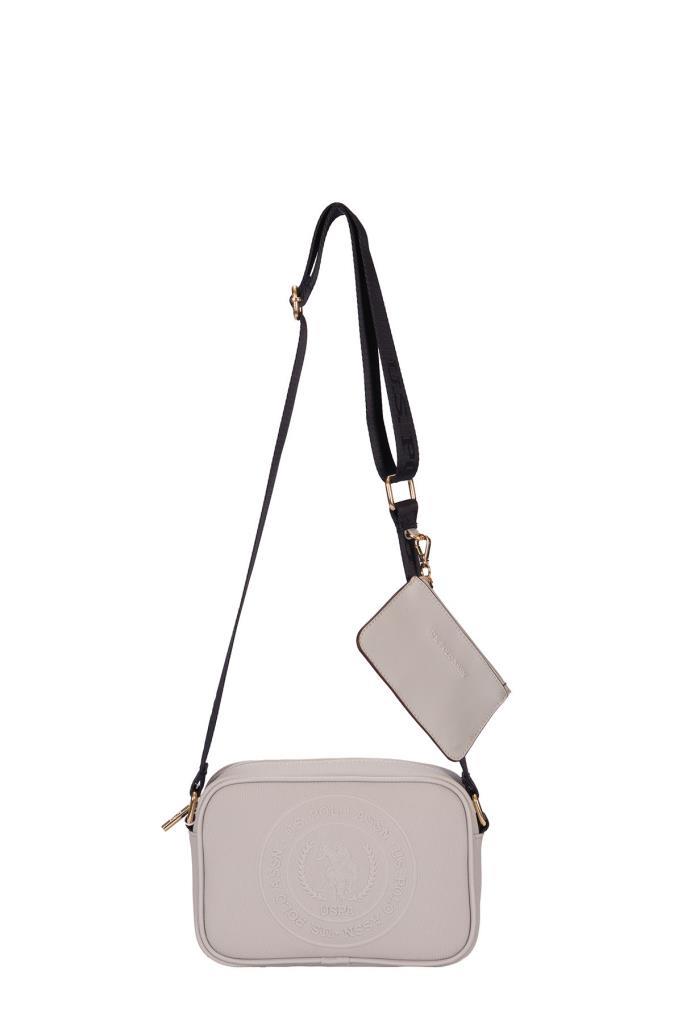 U.S. Polo Assn. Çapraz Askılı Kadın Çanta A-Gri Us25275