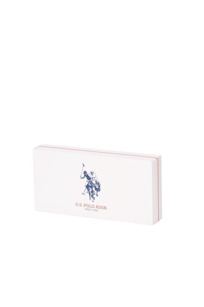 U.S. Polo Assn. Kadın Cüzdanı Lacivert-Beyaz-Kırmızı Usc25367