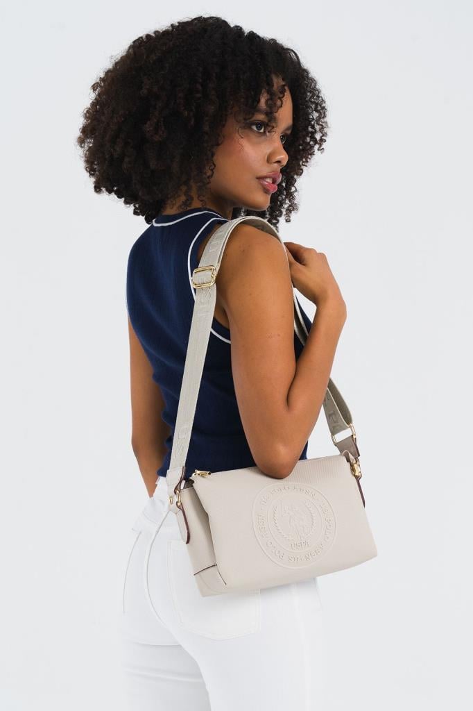 U.S. Polo Assn. Çapraz Askılı Kadın Çanta Taş Us25268