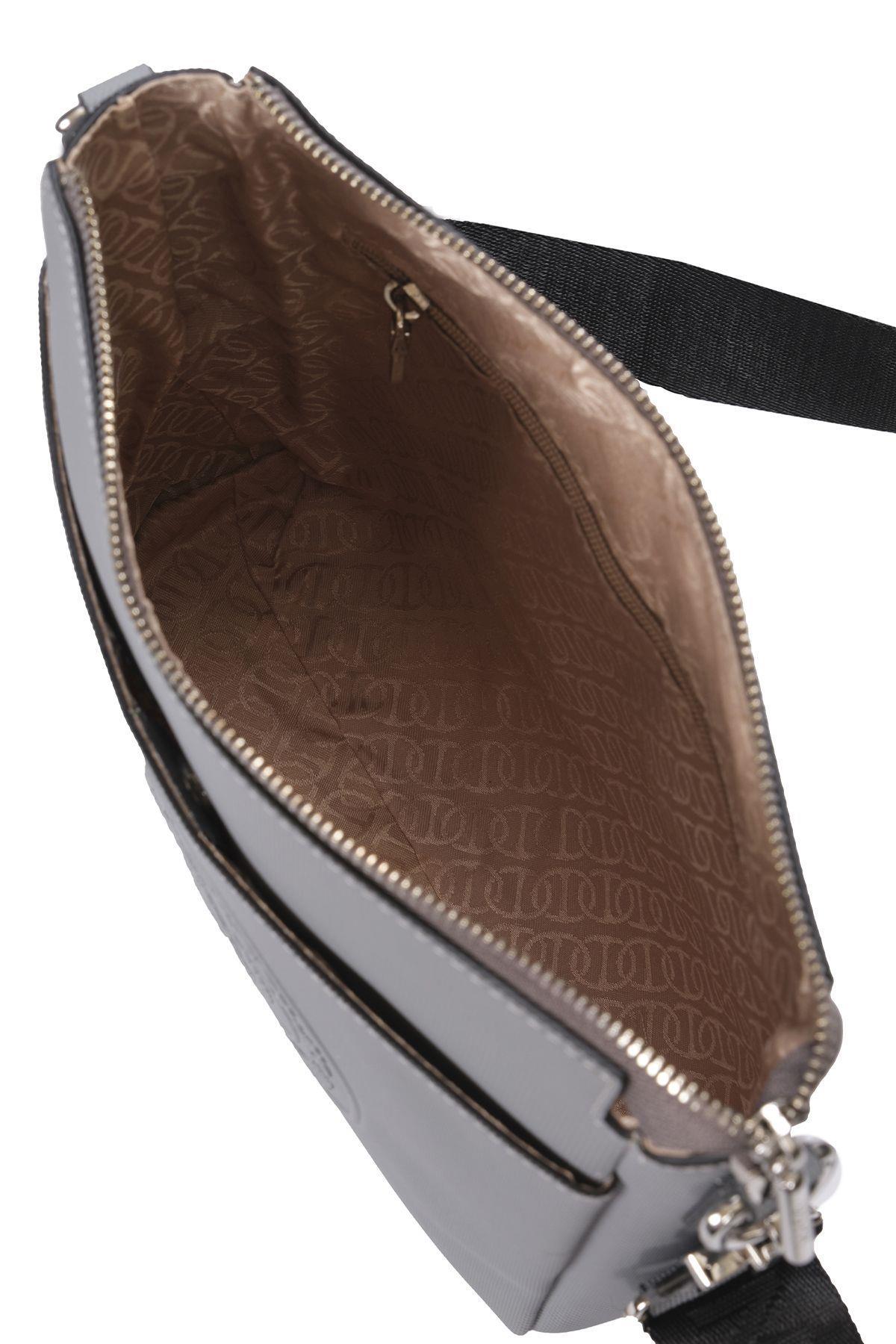 U.S. Polo Assn. Çapraz Askılı Kadın Çanta Koyu Gri Us23695