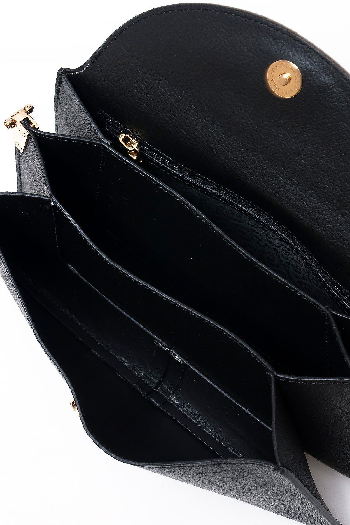 U.S. Polo Assn. Çapraz Askılı Kadın Çanta Siyah Us25118