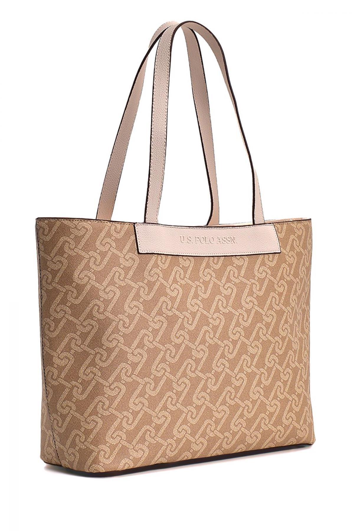 U.S. Polo Assn. Kadın Omuz Çanta Bej Us23106