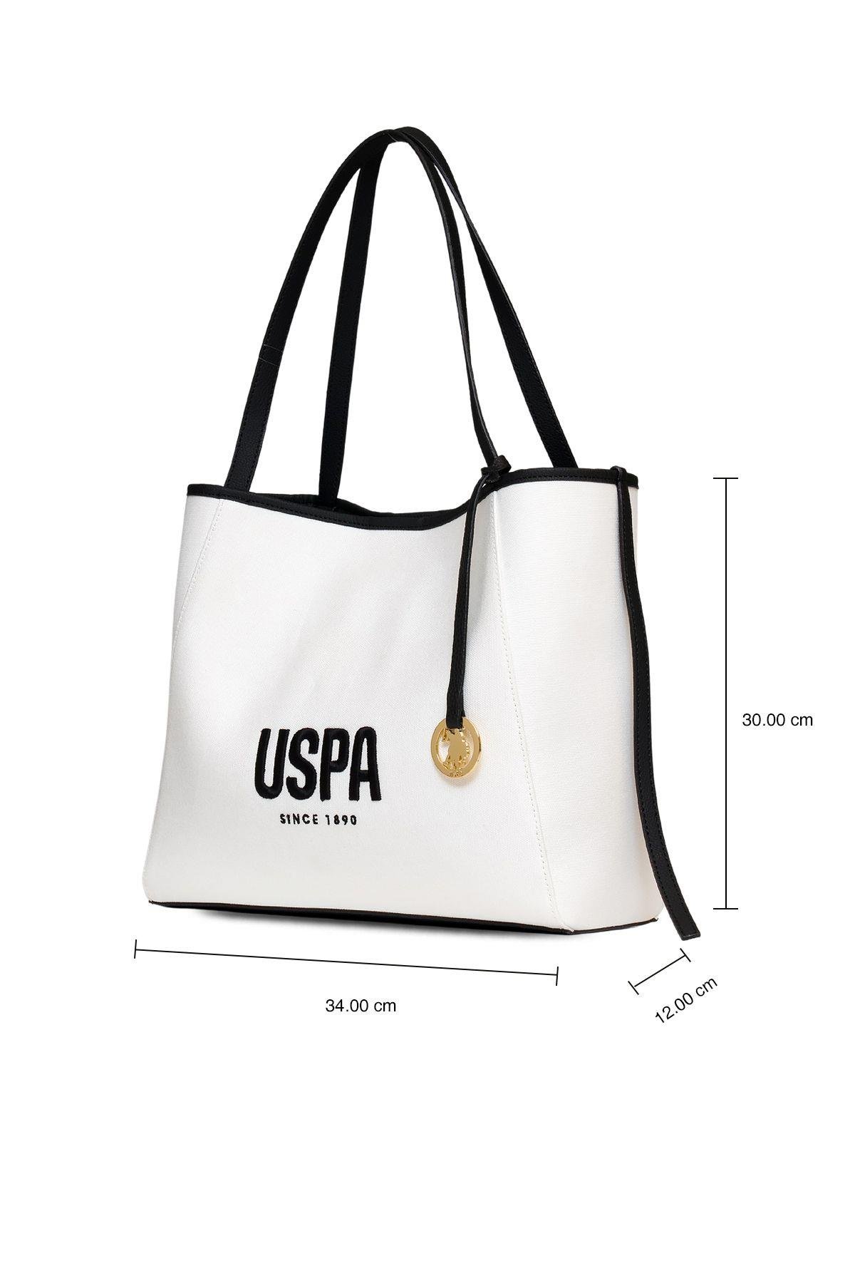 U.S. Polo Assn. Kadın Omuz Çanta Beyaz Us25312