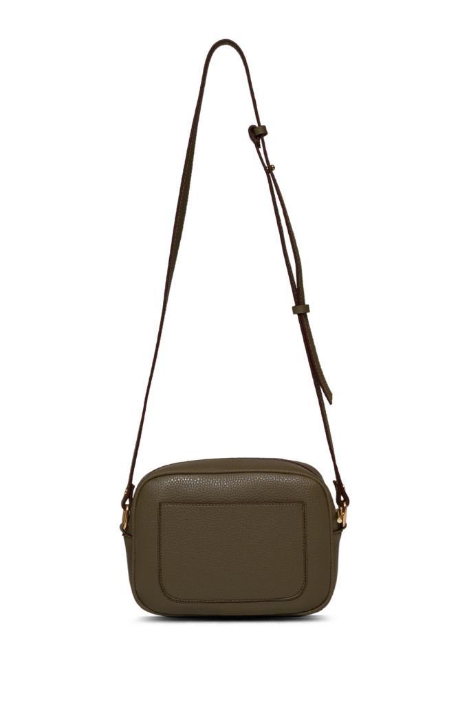 U.S. Polo Assn. Çapraz Askılı Kadın Çanta Haki Us25195