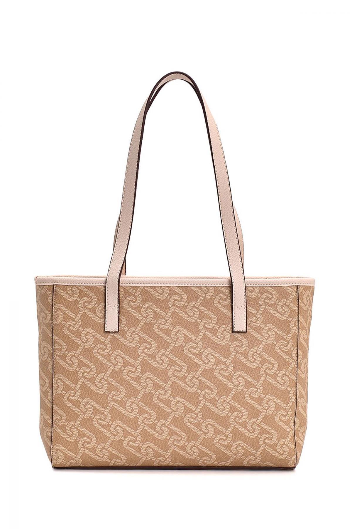 U.S. Polo Assn. Kadın Omuz Çanta Bej Us23116