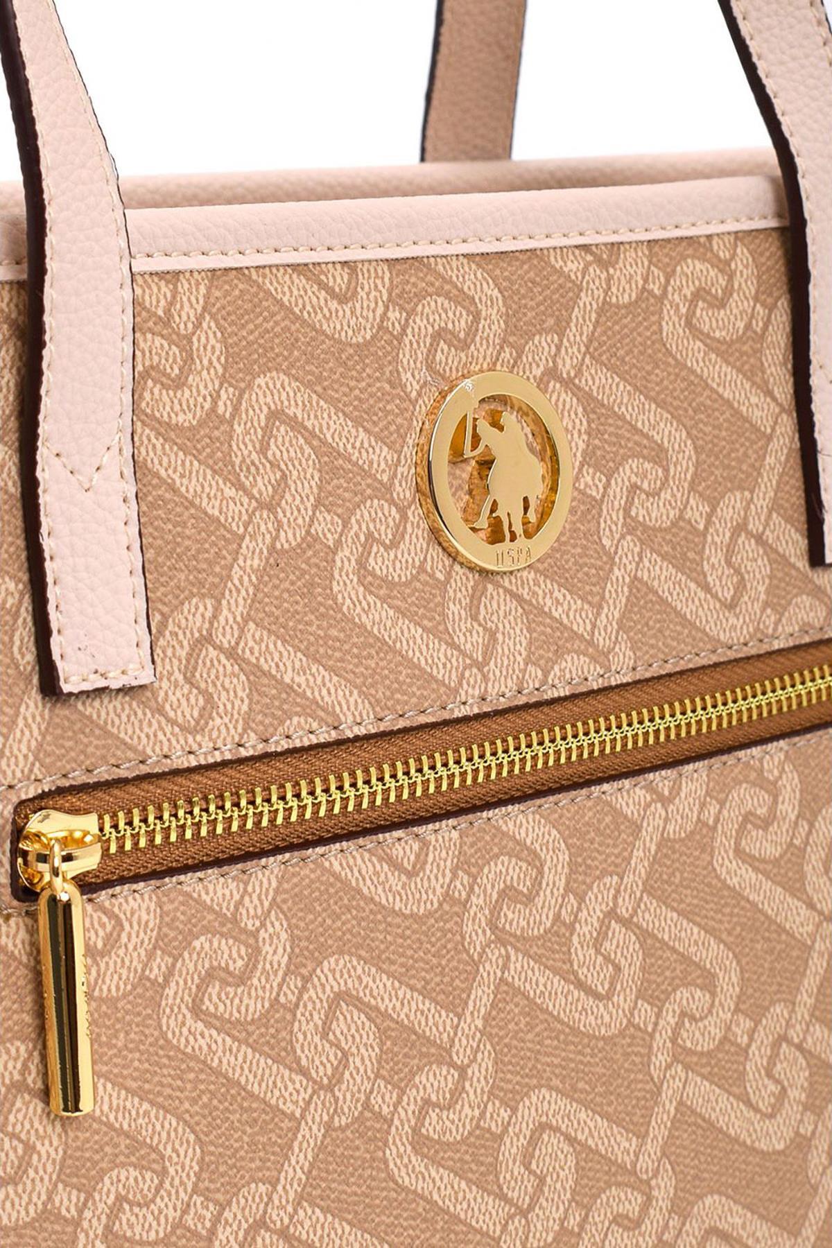 U.S. Polo Assn. Kadın Omuz Çanta Bej Us23116