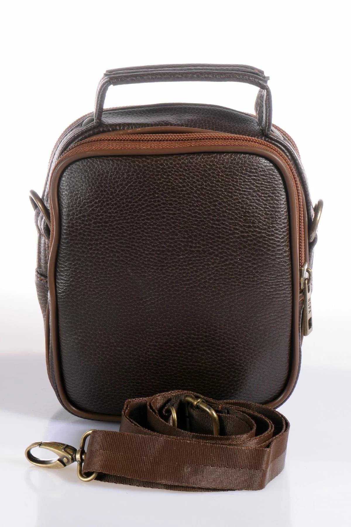 U.S. Polo Assn. Erkek Postacı Çantası Kahve 8416