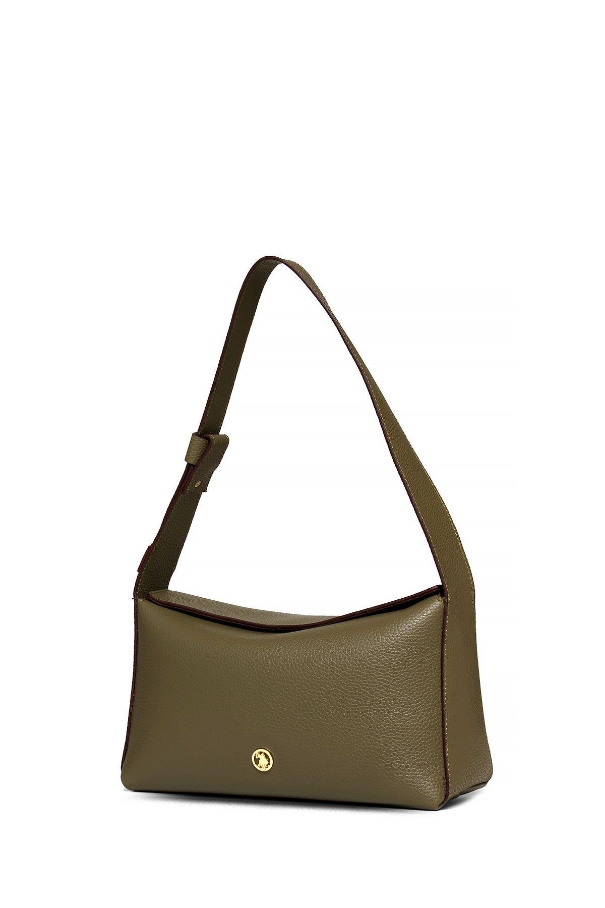 U.S. Polo Assn. Çapraz Askılı Kadın Çanta Haki Us25203