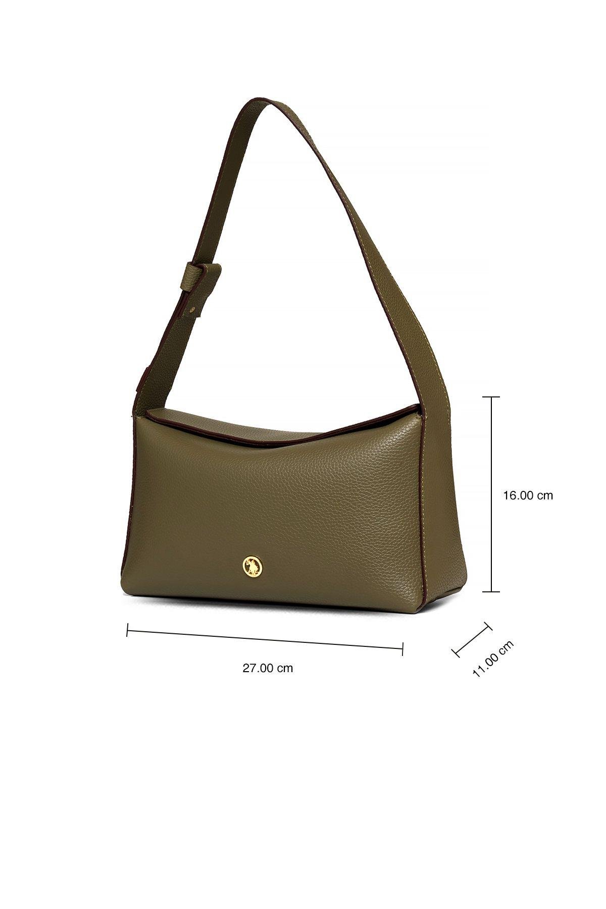 U.S. Polo Assn. Çapraz Askılı Kadın Çanta Haki Us25203