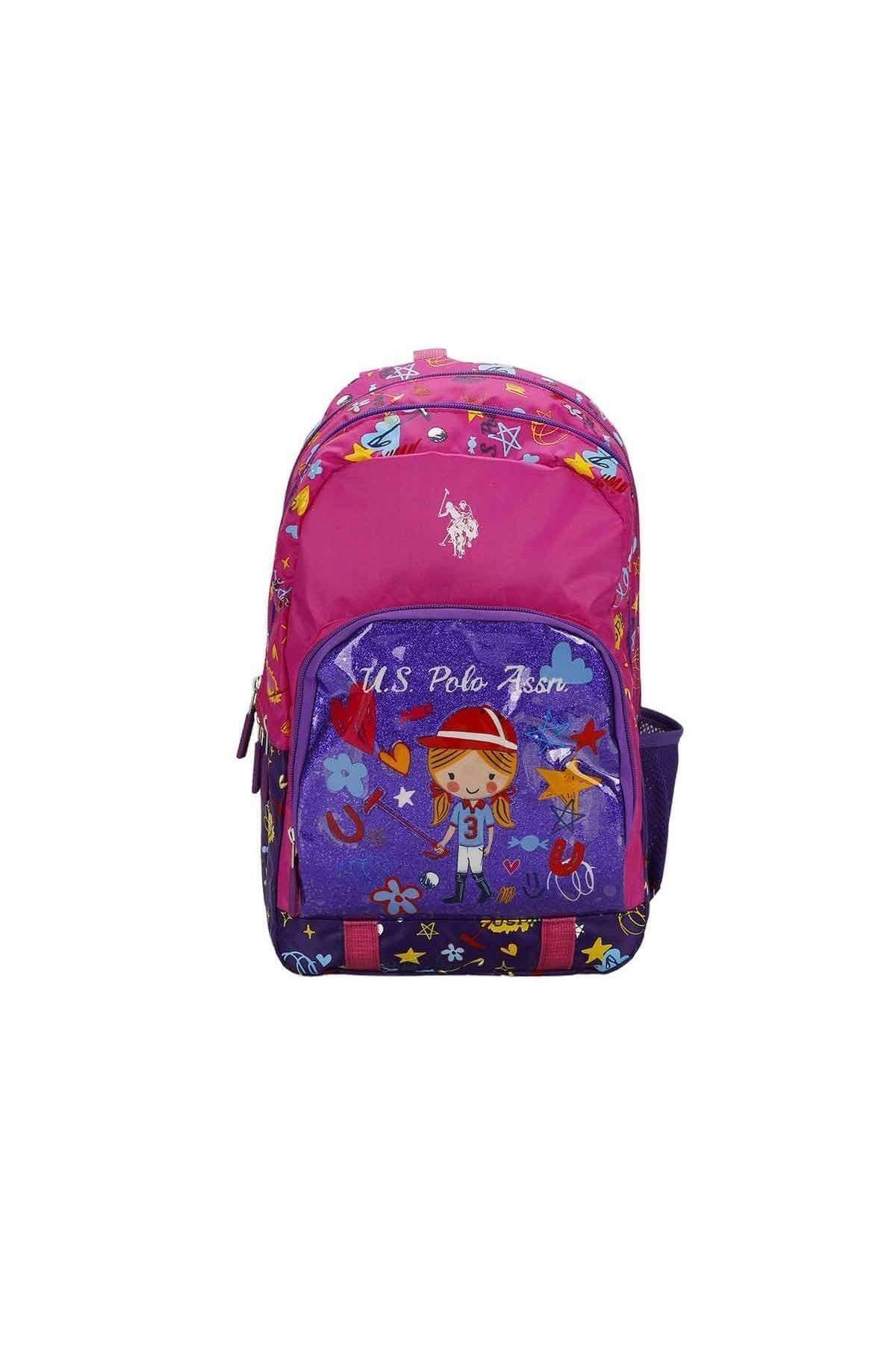 U.S. Polo Assn. Sırt Çantası Mor Pembe 21109