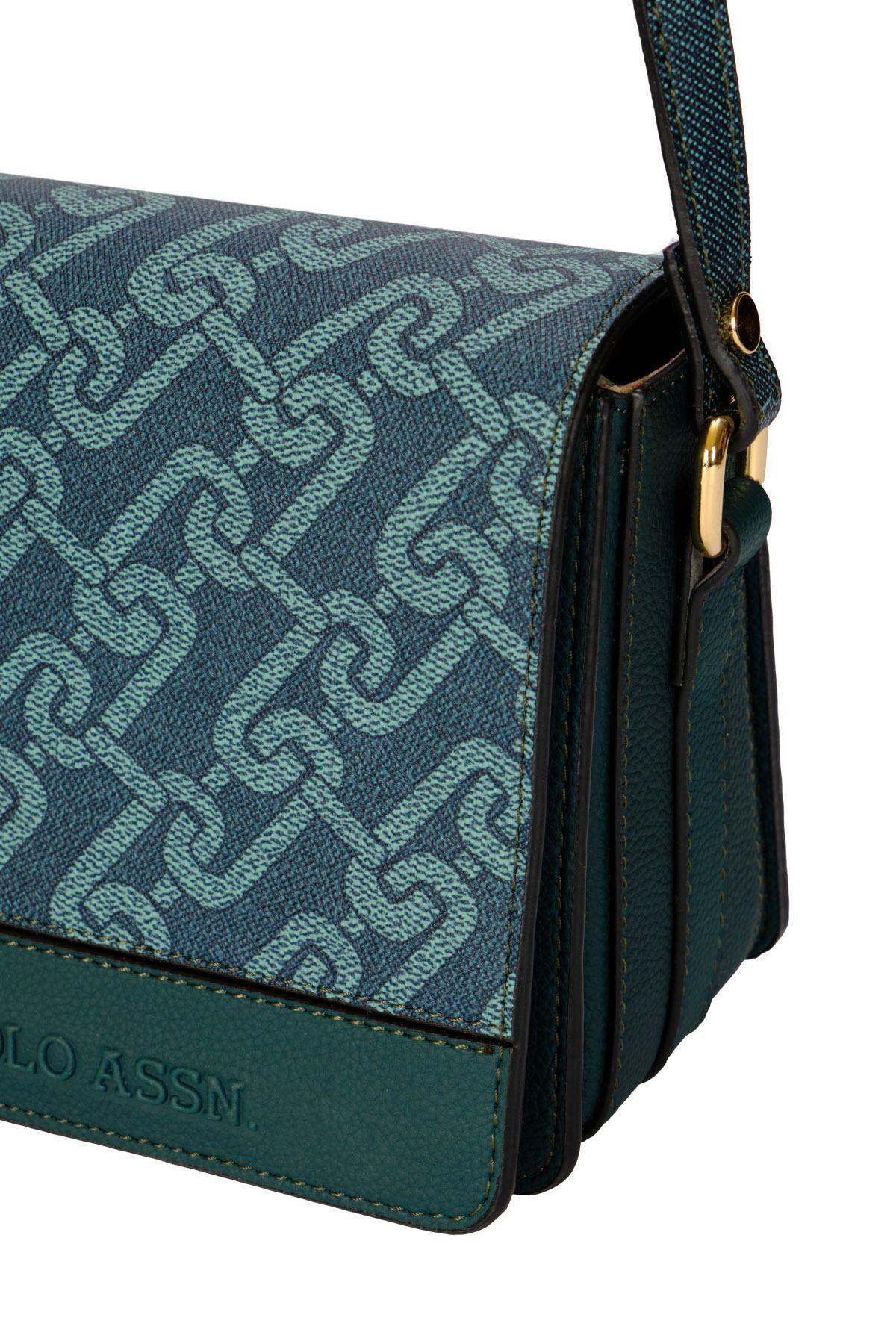 U.S. Polo Assn. Çapraz Askılı Kadın Çanta Petrol Us23501