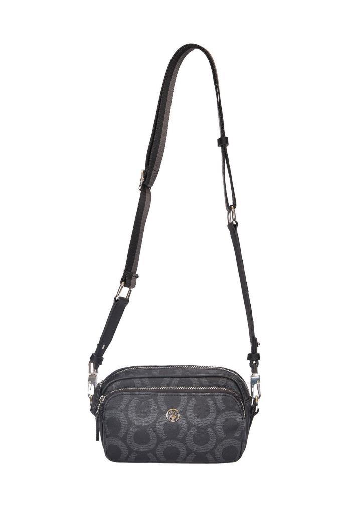 U.S. Polo Assn. Kadın Çapraz Askılı  Çanta Siyah Us24212