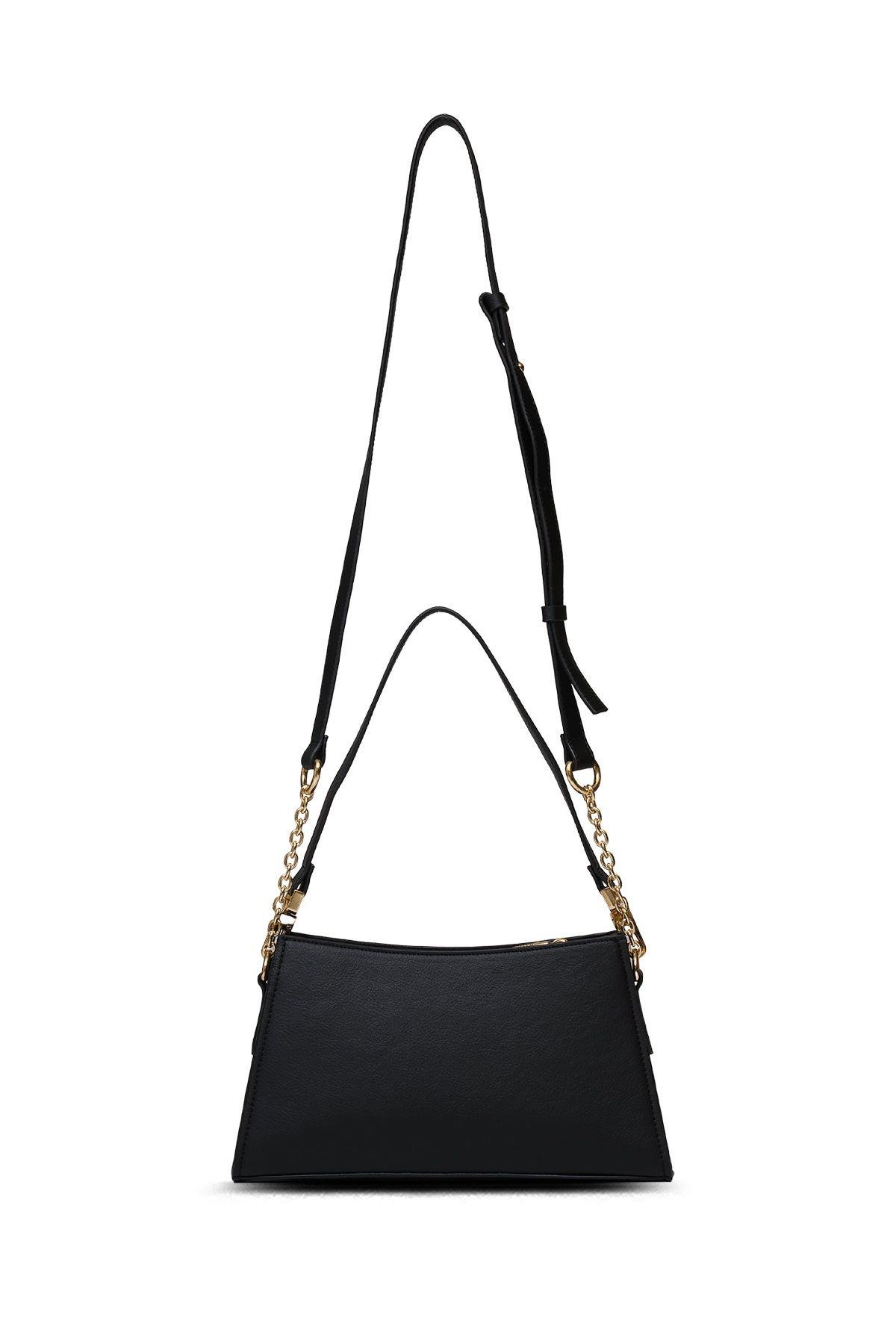 U.S. Polo Assn. Çapraz Askılı Kadın Çanta Siyah Us25134