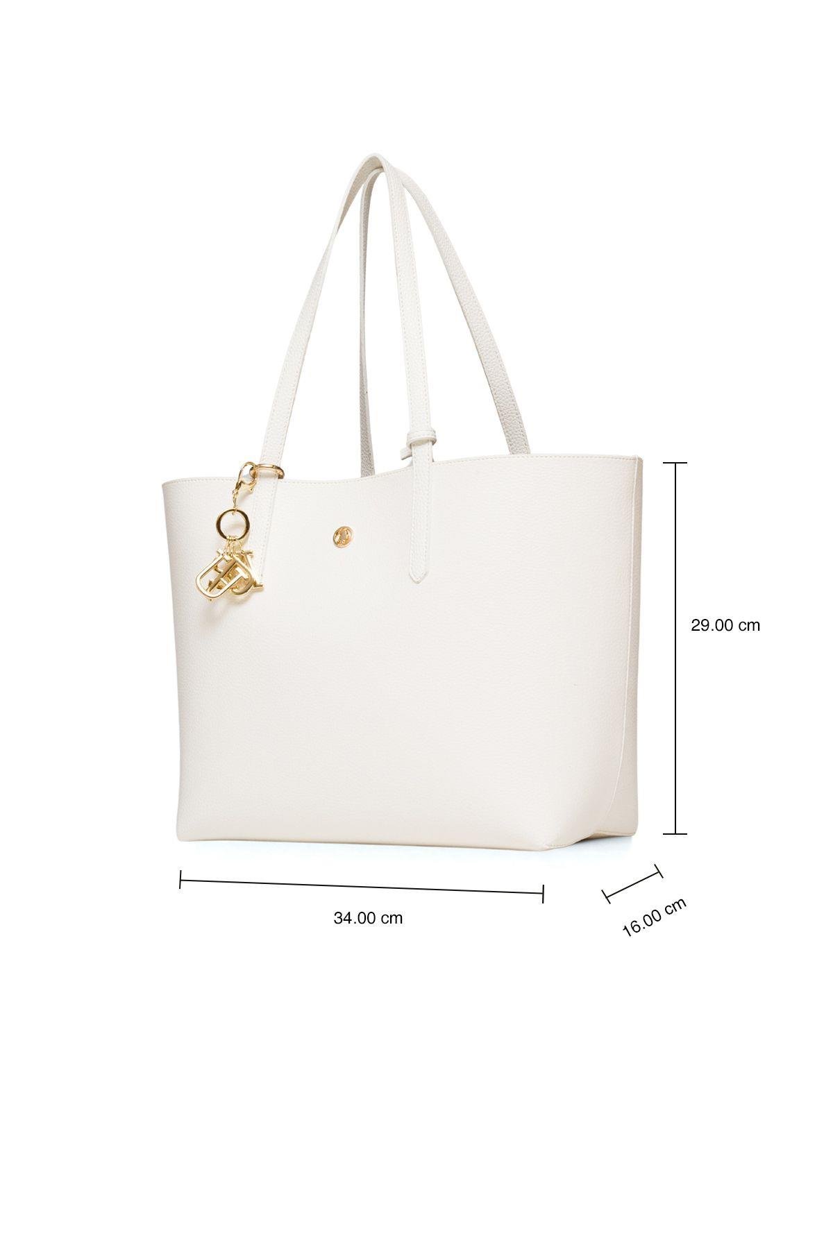 U.S. Polo Assn. Kadın Omuz Çanta Beyaz Us25197