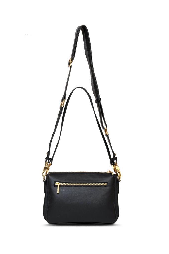U.S. Polo Assn. Çapraz Askılı Kadın Çanta Siyah Us25141