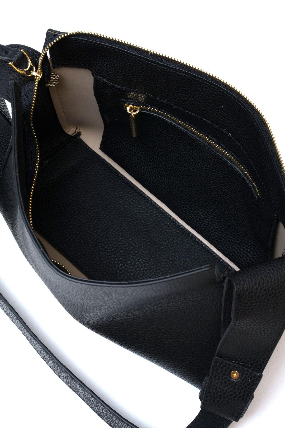 U.S. Polo Assn. Çapraz Askılı Kadın Çanta Siyah Us25203