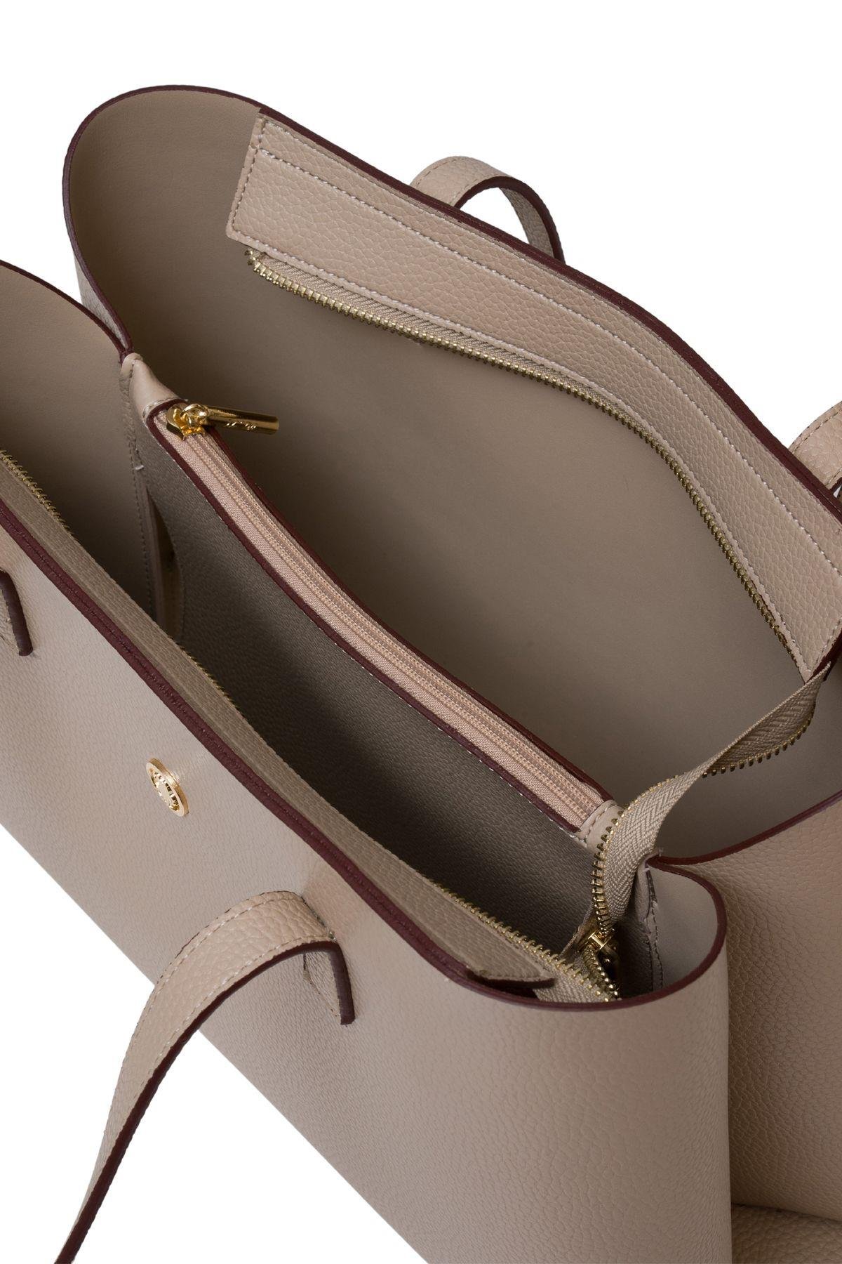 U.S. Polo Assn. Kadın Omuz Çanta Bej Us25186