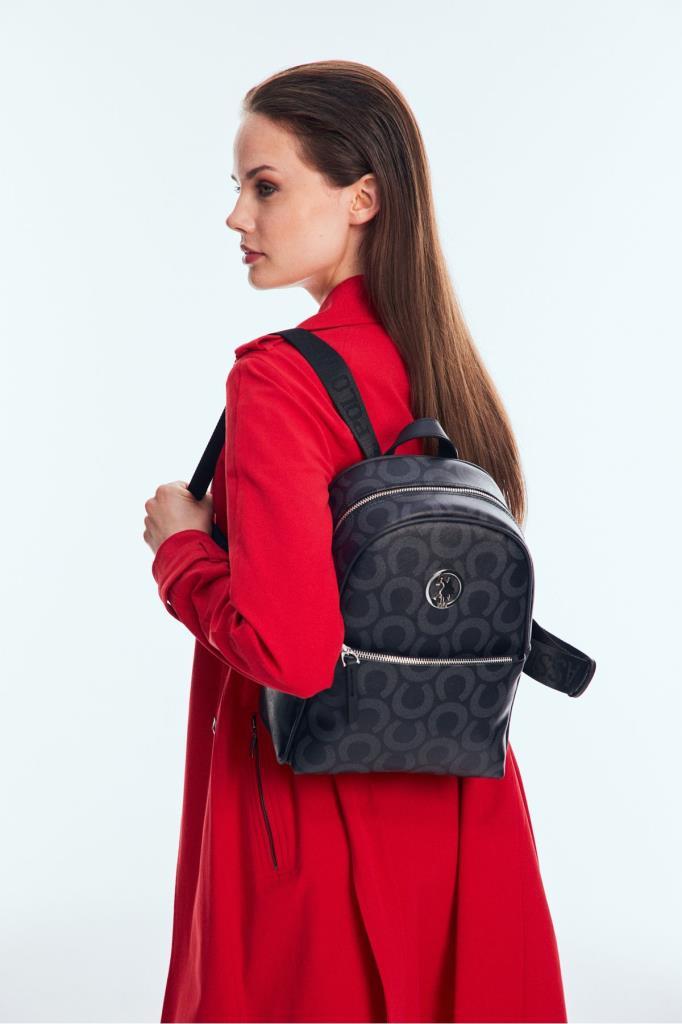 U.S. Polo Assn. Kadın Sırt Çanta Siyah Us25173