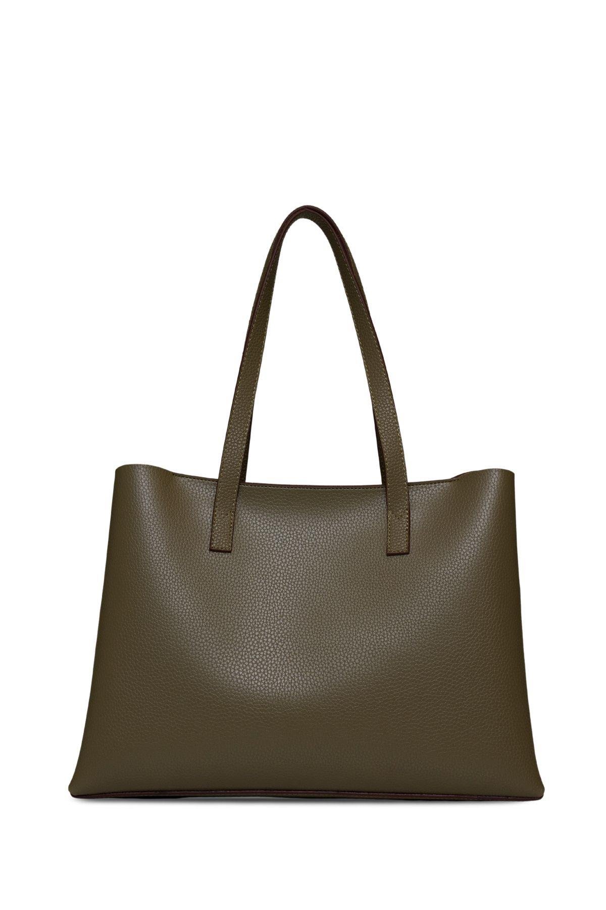 U.S. Polo Assn. Kadın Omuz Çanta Haki Us25186