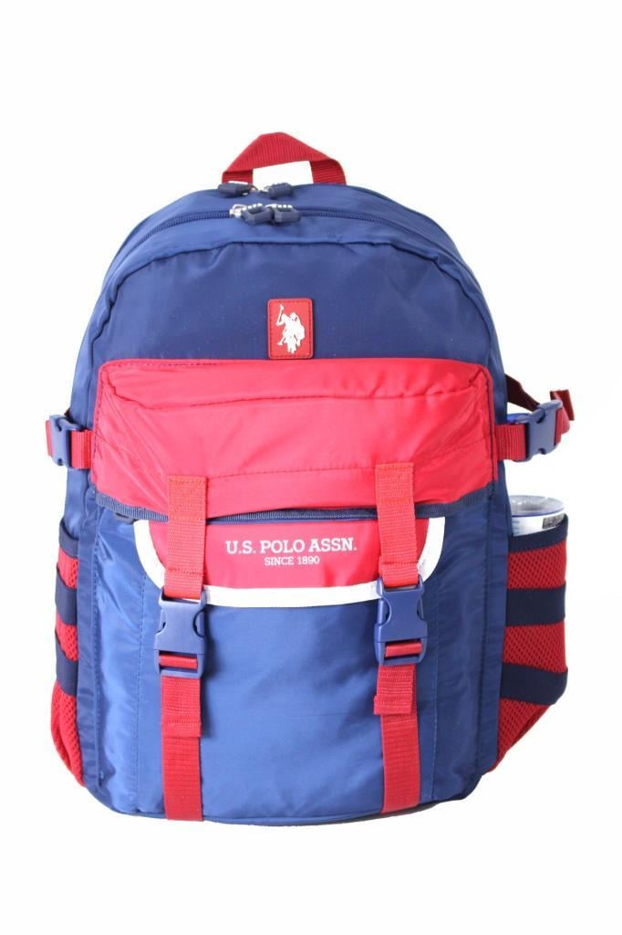 U.S. Polo Assn. Sırt Çantası Lacivert-Bordo 23188
