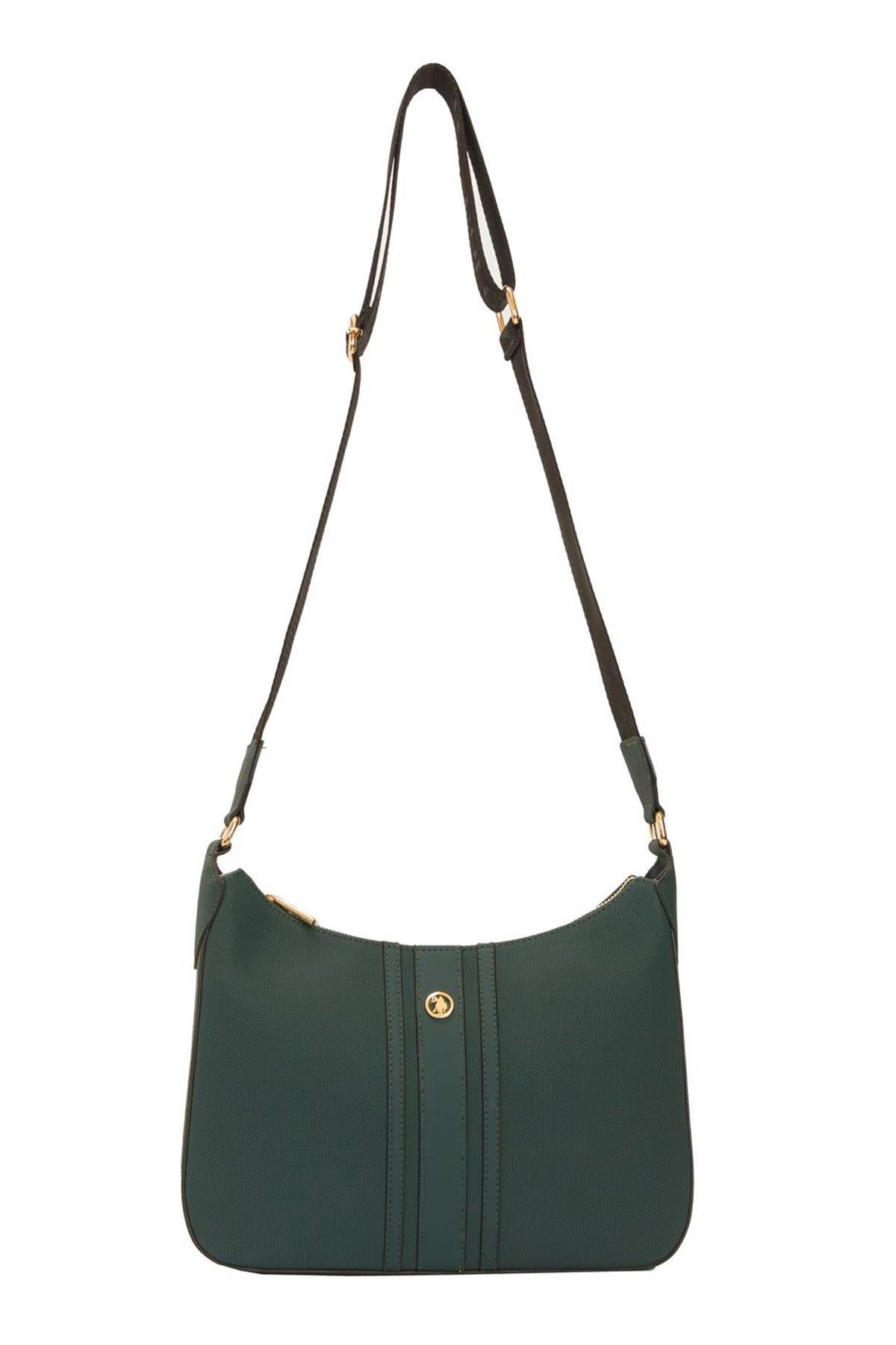 U.S. Polo Assn. Çapraz Askılı Kadın Çanta Petrol Us23661