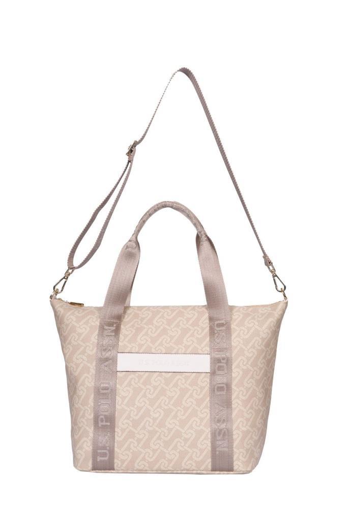 U.S. Polo Assn. Kadın Omuz Çanta Bej Us23103
