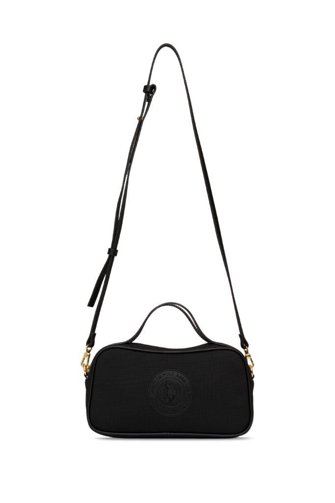 U.S. Polo Assn. Çapraz Askılı Kadın Çanta Siyah Us25270