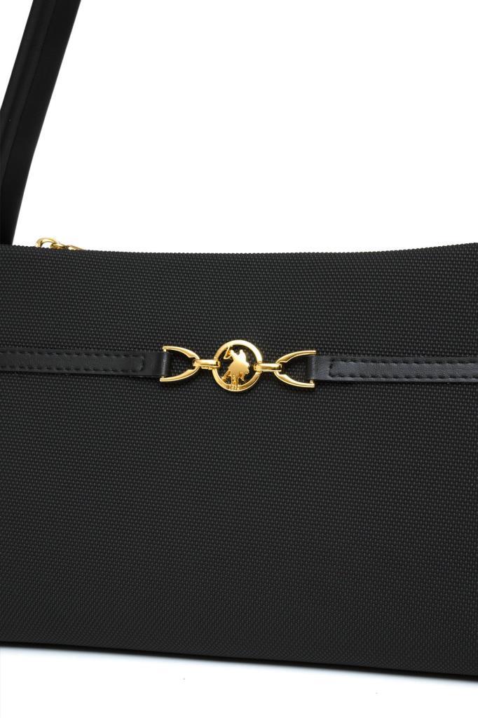 U.S. Polo Assn. Çapraz Askılı Kadın Çanta Siyah Us25230