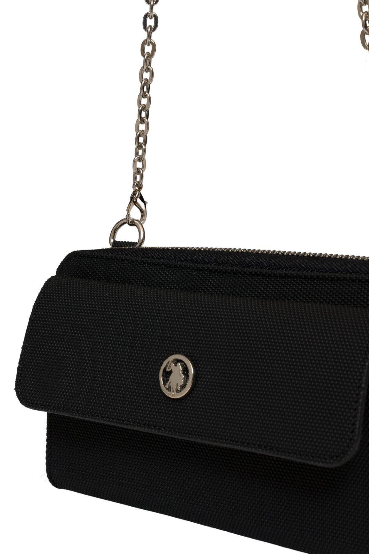 U.S. Polo Assn. Çapraz Askılı Kadın Çanta Siyah Us25255