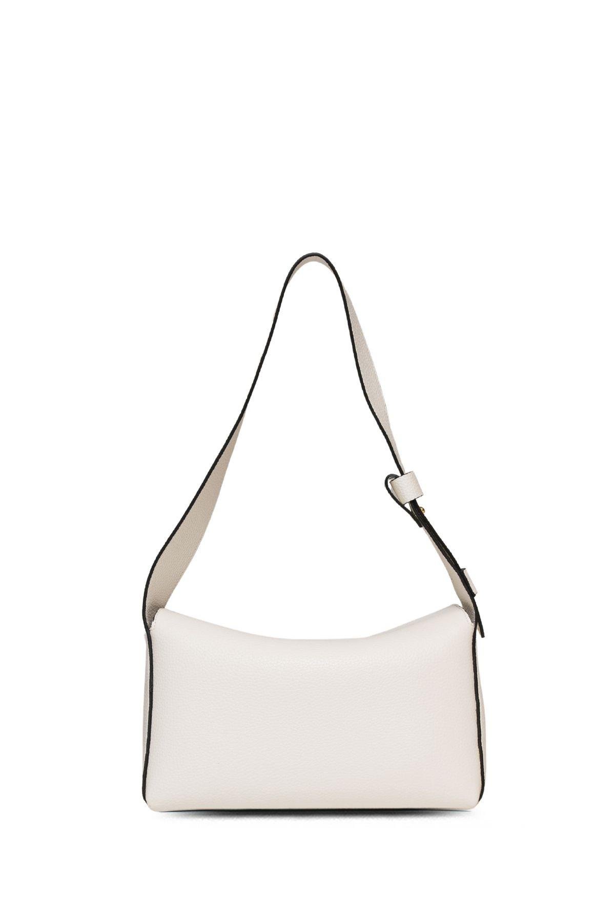 U.S. Polo Assn. Çapraz Askılı Kadın Çanta Beyaz Us25203