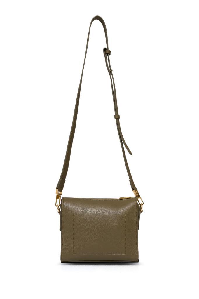 U.S. Polo Assn. Çapraz Askılı Kadın Çanta Haki Us25204