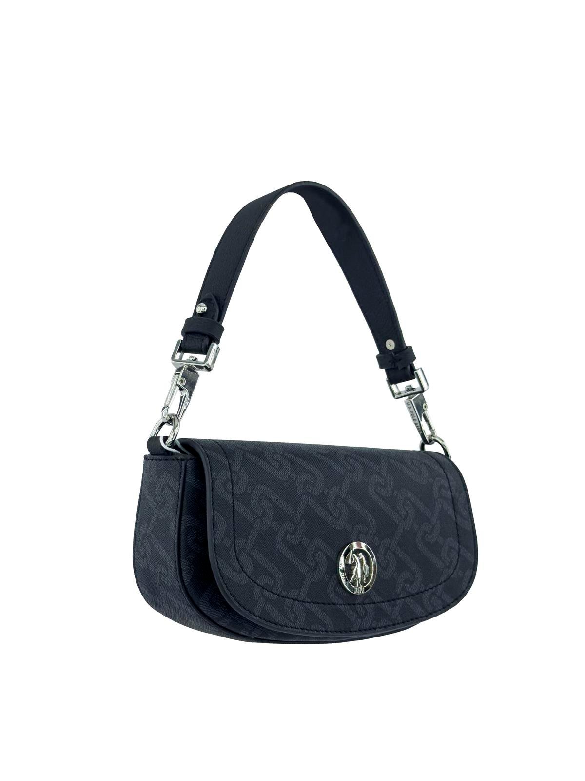 U.S. Polo Assn. Kadın Çapraz Askıl Çanta Siyah Us24115
