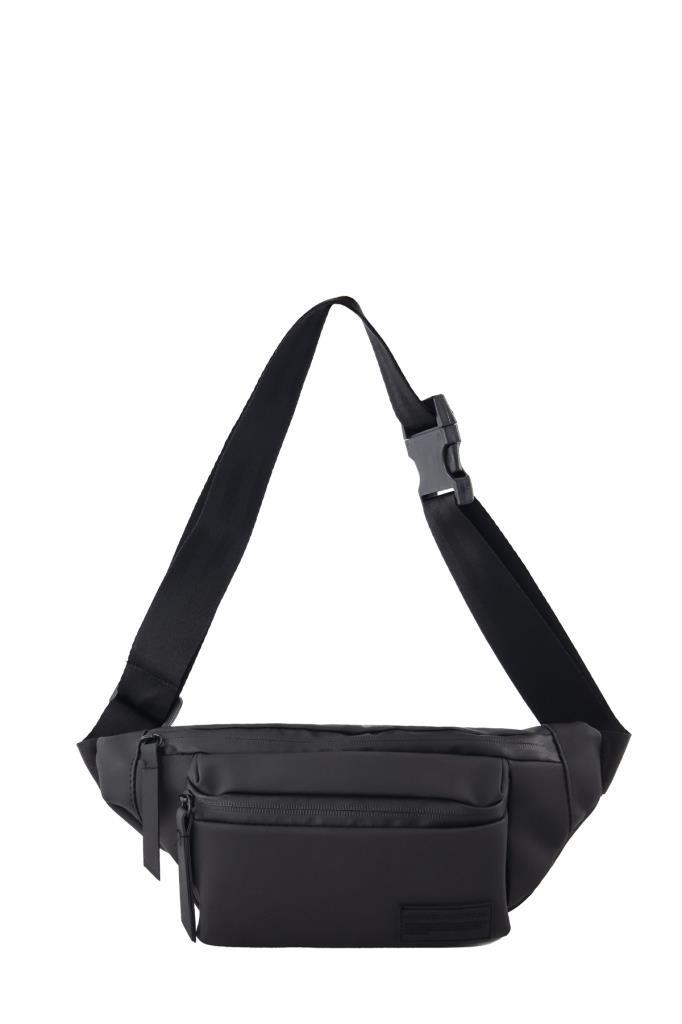 Unisex Siyah Bel Ve Omuz Çantası Siyah 8080