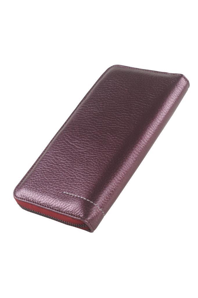 West Polo Hakiki Deri Cüzdan Bordo 851