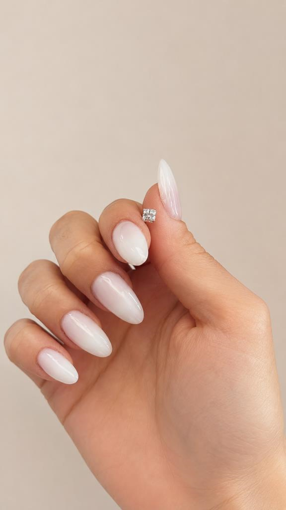 925 Ayar Gümüş Kare Zirkon Taşlı Mini Tragus Helix Piercing Küpe Minimal Kadın Küpe