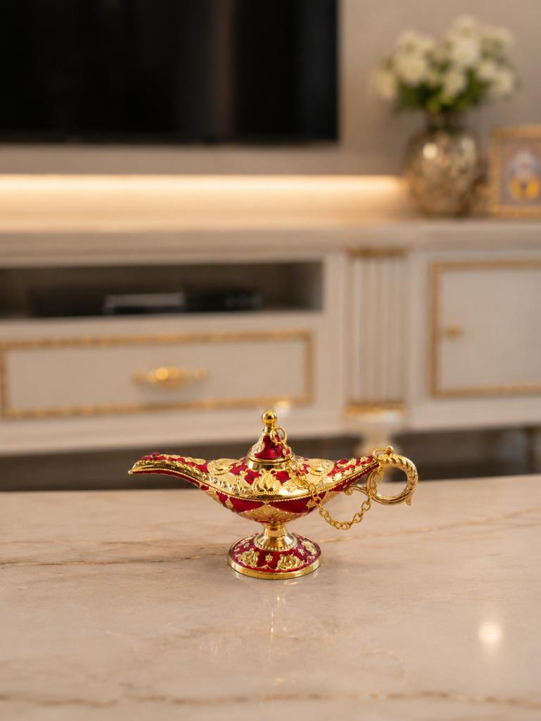 Alaaddin Sihirli Lamba Premium Dekor Objesi