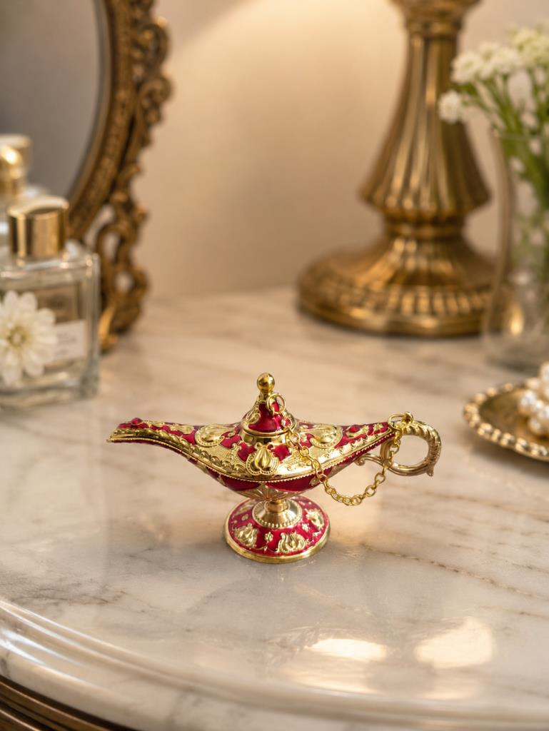 Alaaddin Sihirli Lamba Premium Dekor Objesi