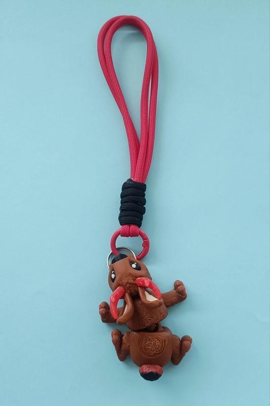Anahtarlık Çanta Süsü Jackalope Antilop Boynuzlu Tavşan Oynar Eklem Oyuncak Yılbaşı Doğum Günü Hediye 