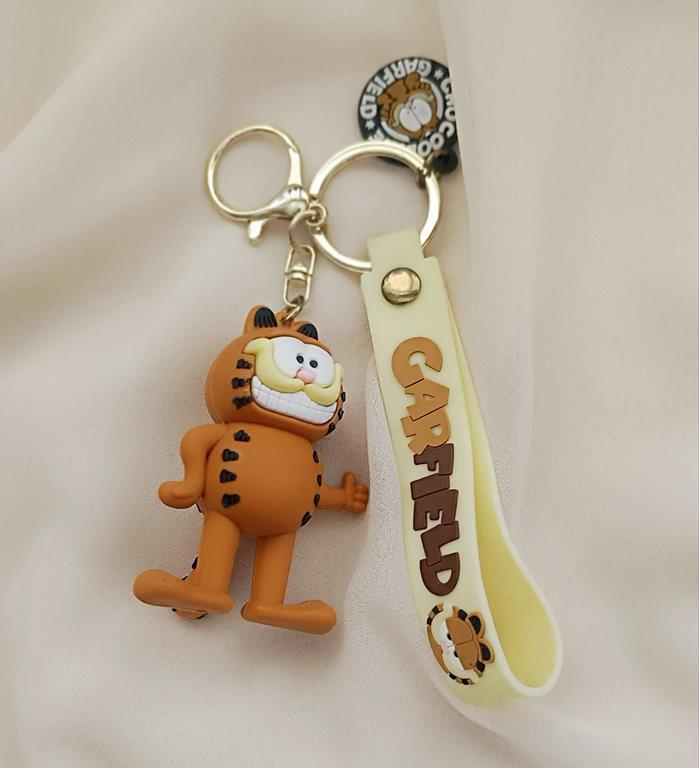 Anahtarlık Kedi Garfield Anahtarlık Ve Çanta Aksesuarı 