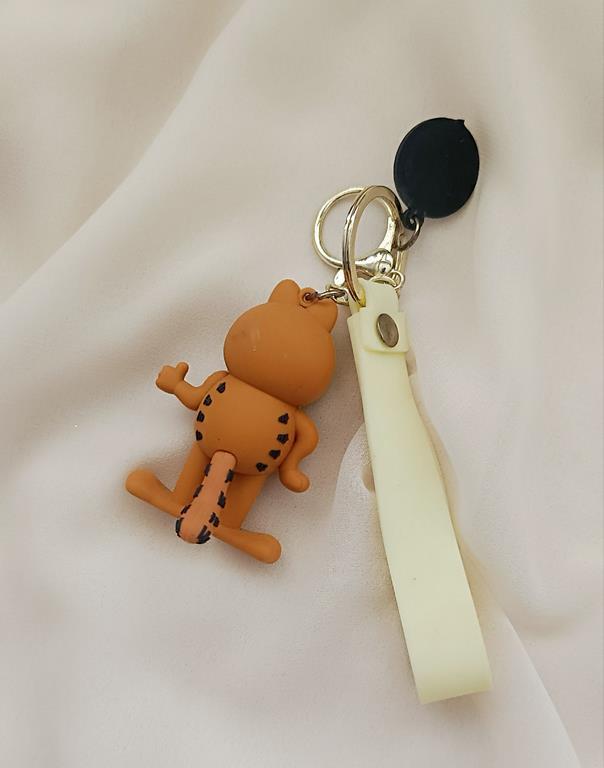 Anahtarlık Kedi Garfield Anahtarlık Ve Çanta Aksesuarı 