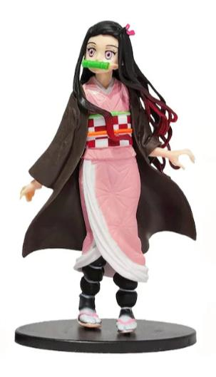 Anime Demon Slayer Nezuko Kamado 14 cm Karakter Figür Oyuncak Biblo 
