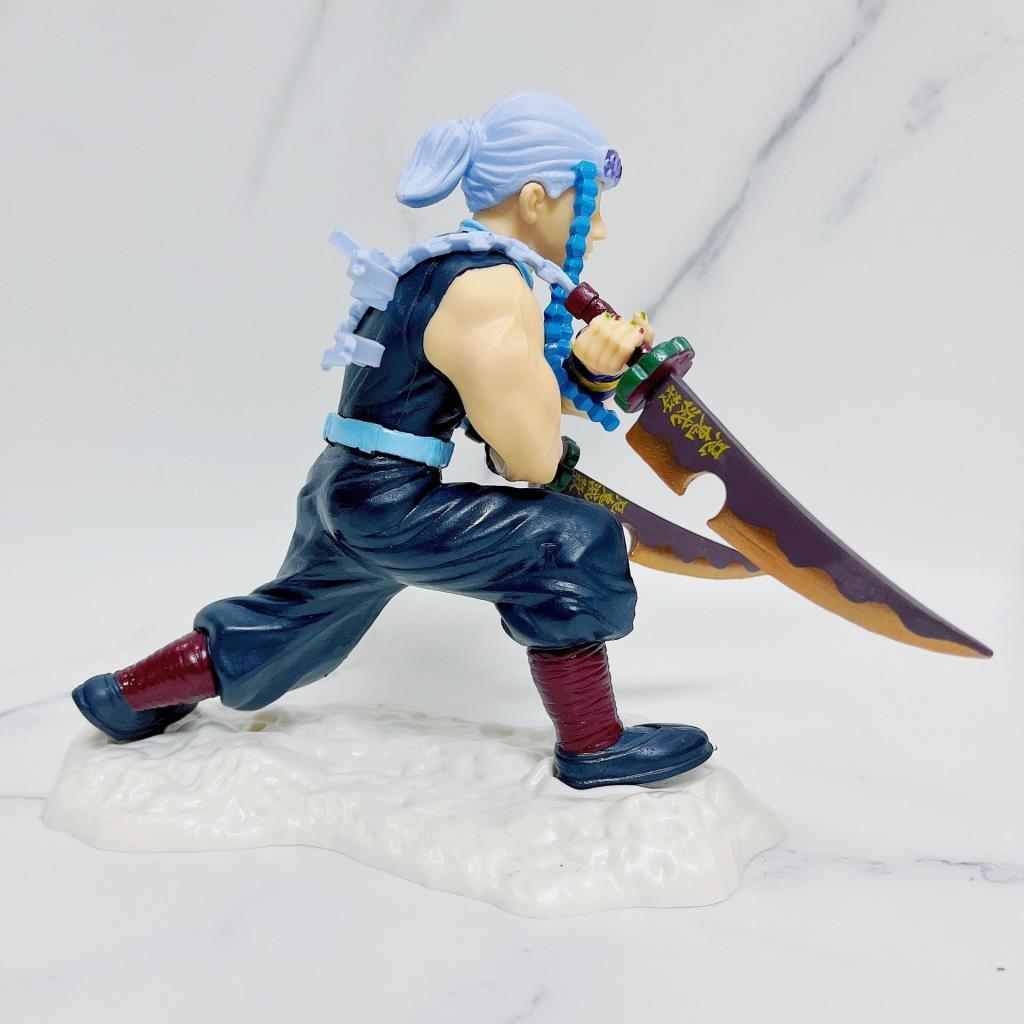 Anime Demon Slayer Tengen Uzui Karakter Figür Oyuncak Standlı Biblo 