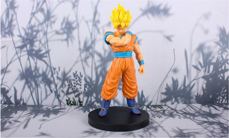 Anime Dragon Ball Z Son Goku Eylem Karakter Figür Oyuncak Biblo 22 cm