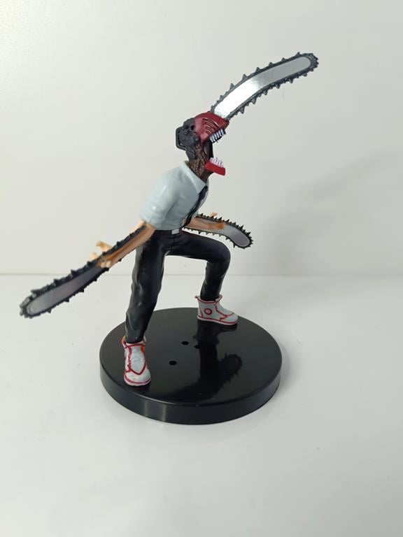 Anime Figür Chainsaw Man Testere Adam 15 cm Karakter Figür Oyuncak Biblo
