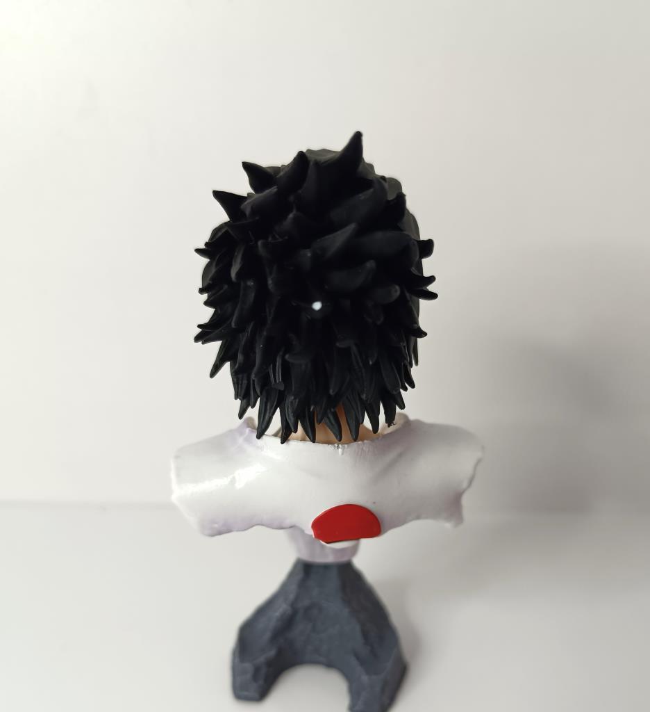 Anime Naruto Sasuke Uchiha Büst Eylem Karakter Figür Oyuncak Biblo 14 cm