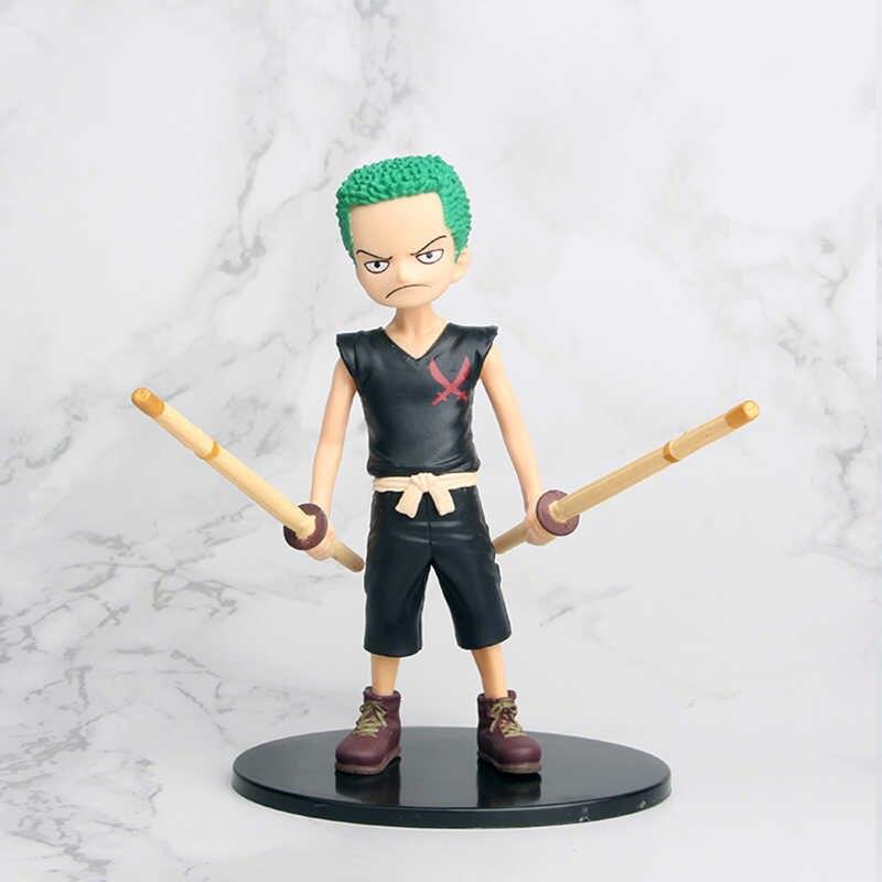 Anime One Piece Action Figure Roronoa Zoro 14Cm Oyuncak Biblo