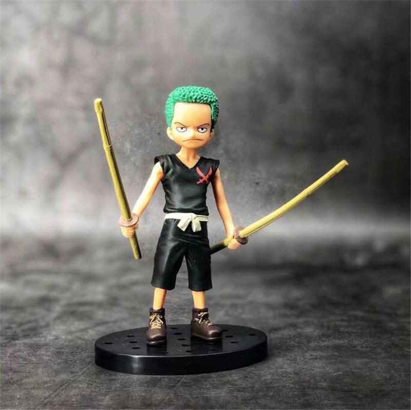 Anime One Piece Action Figure Roronoa Zoro 14Cm Oyuncak Biblo