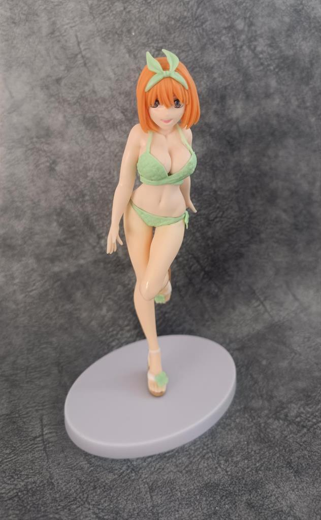 Anime The Quintessential Quintuplets Yotsuba Nakano Eşsiz Beşizler Karakter Figür Oyuncak Standlı Biblo 14663