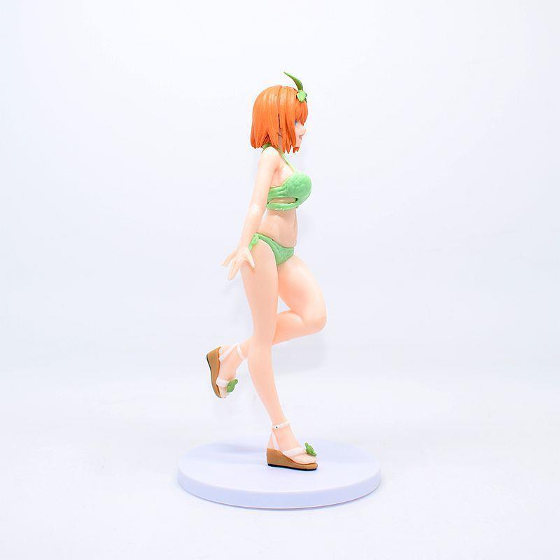 Anime The Quintessential Quintuplets Yotsuba Nakano Eşsiz Beşizler Karakter Figür Oyuncak Standlı Biblo 14663